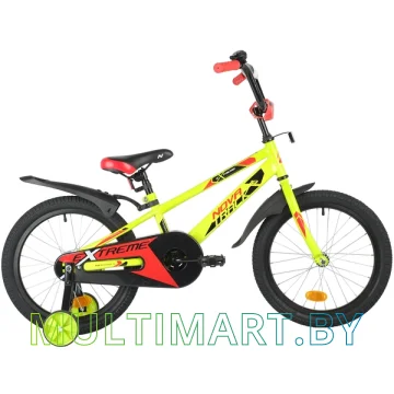 Детский велосипед Novatrack Extreme 183EXTREME.GN21 (салатовый, 2021)